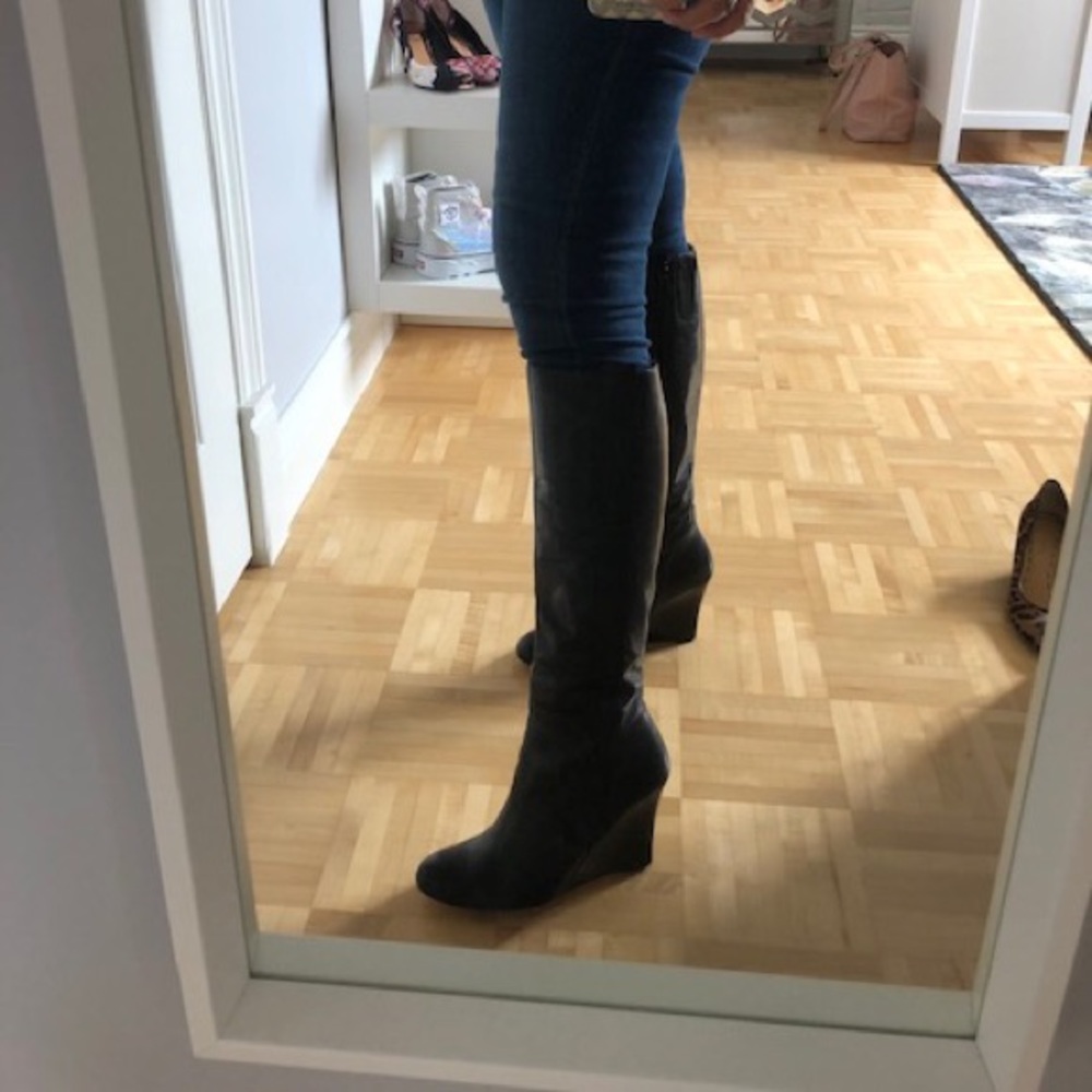 Nine West leather boots